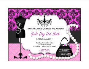 Girls Day Out Bash @ Kingwood Community Building | Kingwood | West Virginia | United States