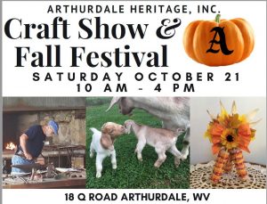 Craft Show and Fall Festival-Arthurdale Heritage @ Arthurdale Heritage