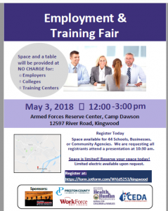 Employment and Training Fair @ Armed Forces Reserve Center | Kingwood | West Virginia | United States